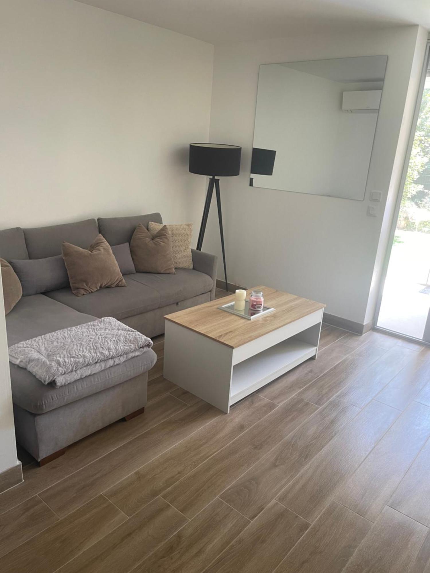Appartement Seyana - Agreable Avec Jardin Et Grande Veranda - Proche Mer Cagnes-sur-Mer Exterior foto